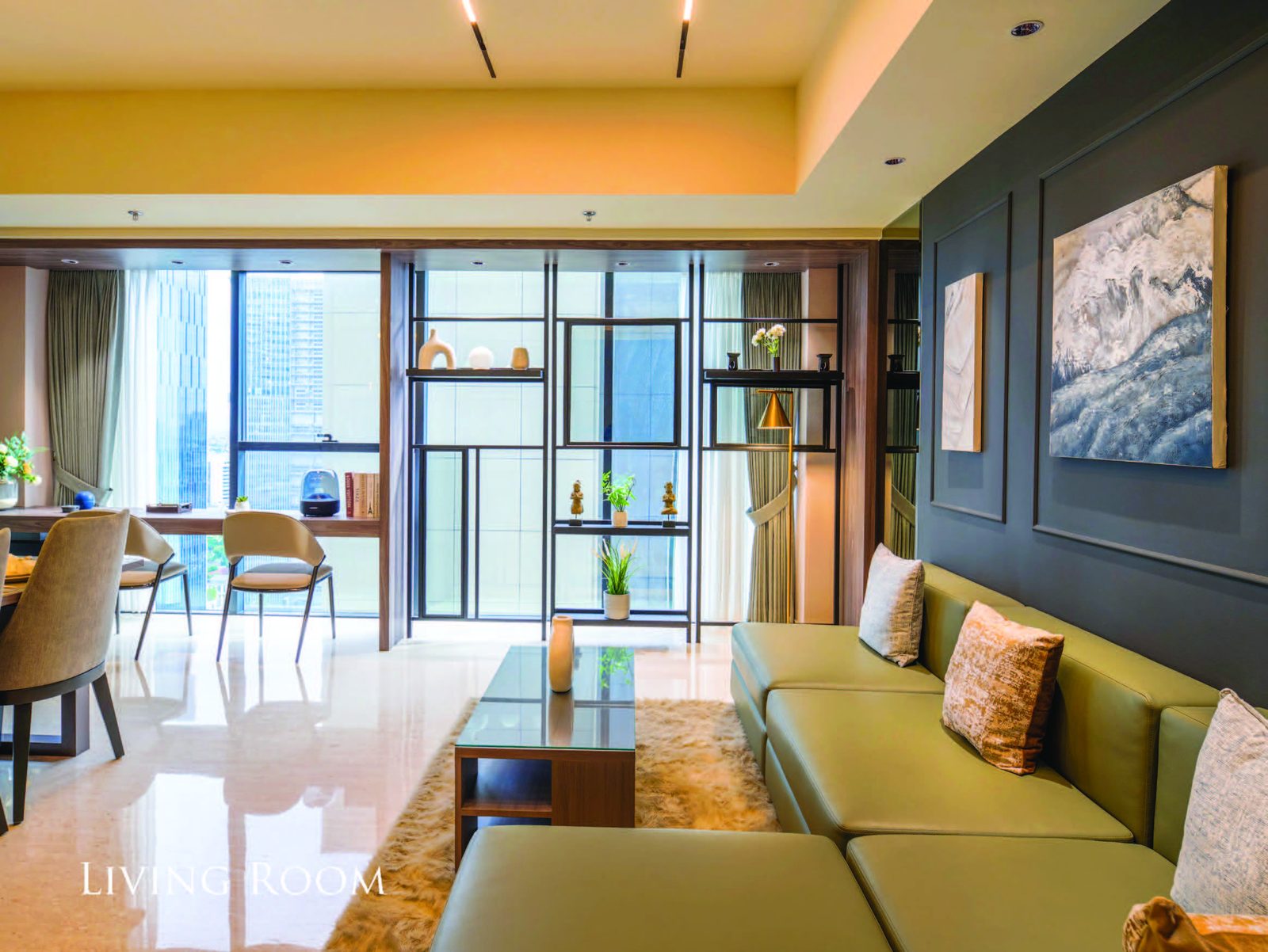 Interior of Branz Mega Kuningan unit — kitchen